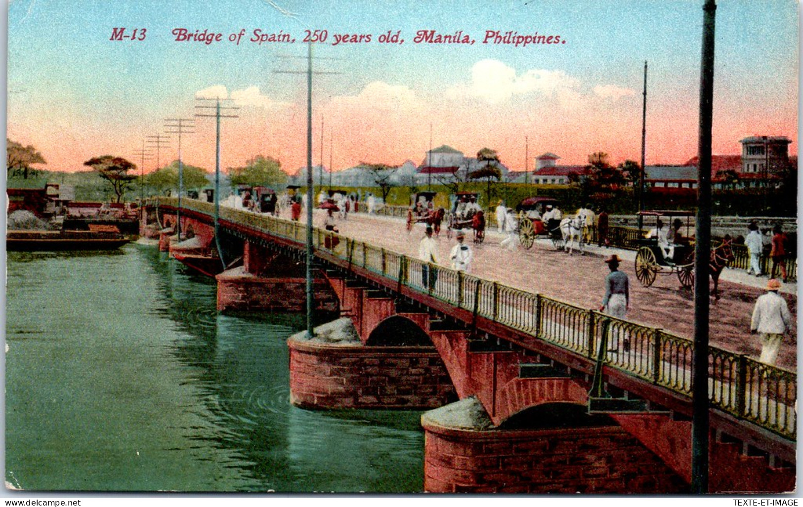 PHILIPPINES - Manila, Bridge Of Spain  - Filippine