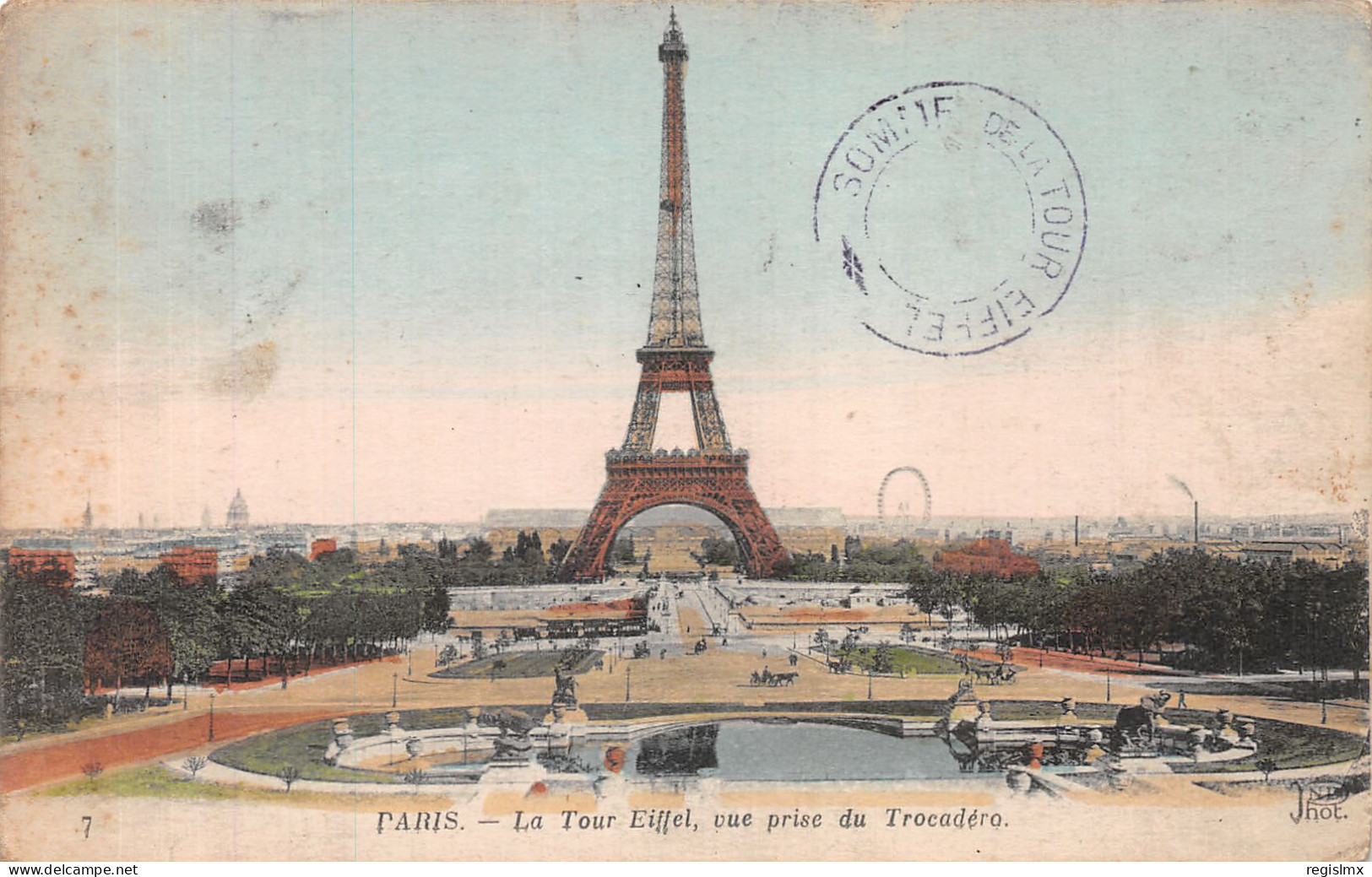 75-PARIS TOUR EIFFEL-N°T1125-C/0041 - Eiffelturm