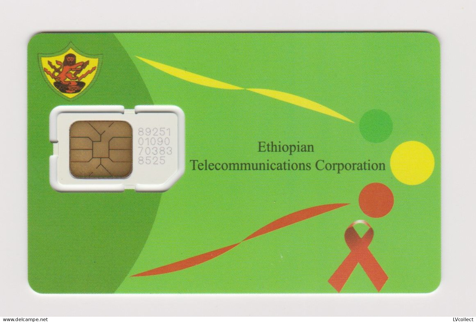 ETHIOPIA GSM SIM MINT VERY RARE!!! - Etiopía