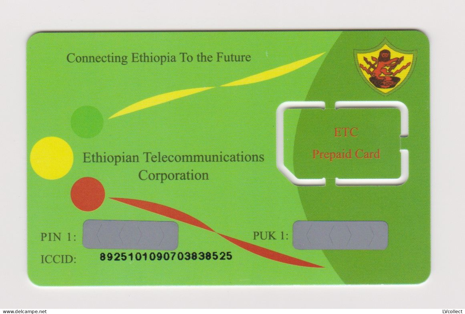 ETHIOPIA GSM SIM MINT VERY RARE!!! - Etiopía