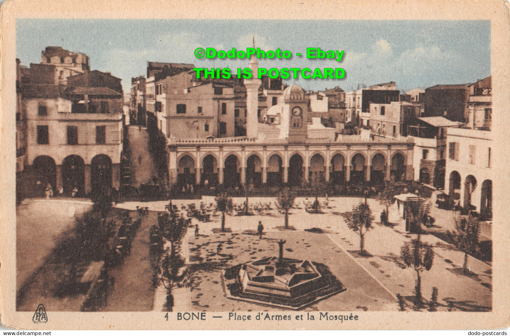 R428907 Bone. Place D Armes Et La Mosque. E. P. A. Africaines - Mondo