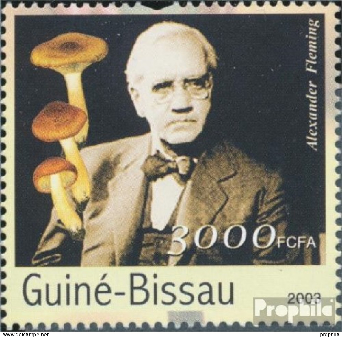 Guinea-Bissau 2434 (kompl. Ausgabe) Postfrisch 2003 Fleming-Jean-Henry Fabre - Guinée-Bissau