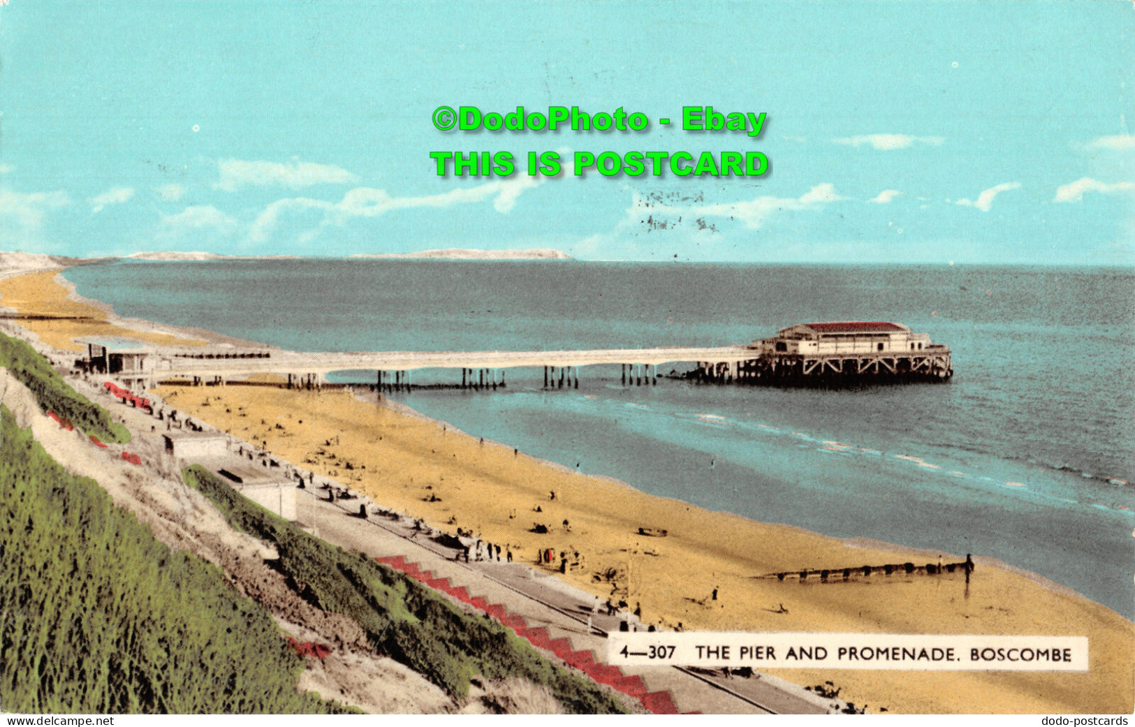 R429309 4 307. The Pier And Promenade. Boscombe. Dearden And Wade. 1965 - Mondo