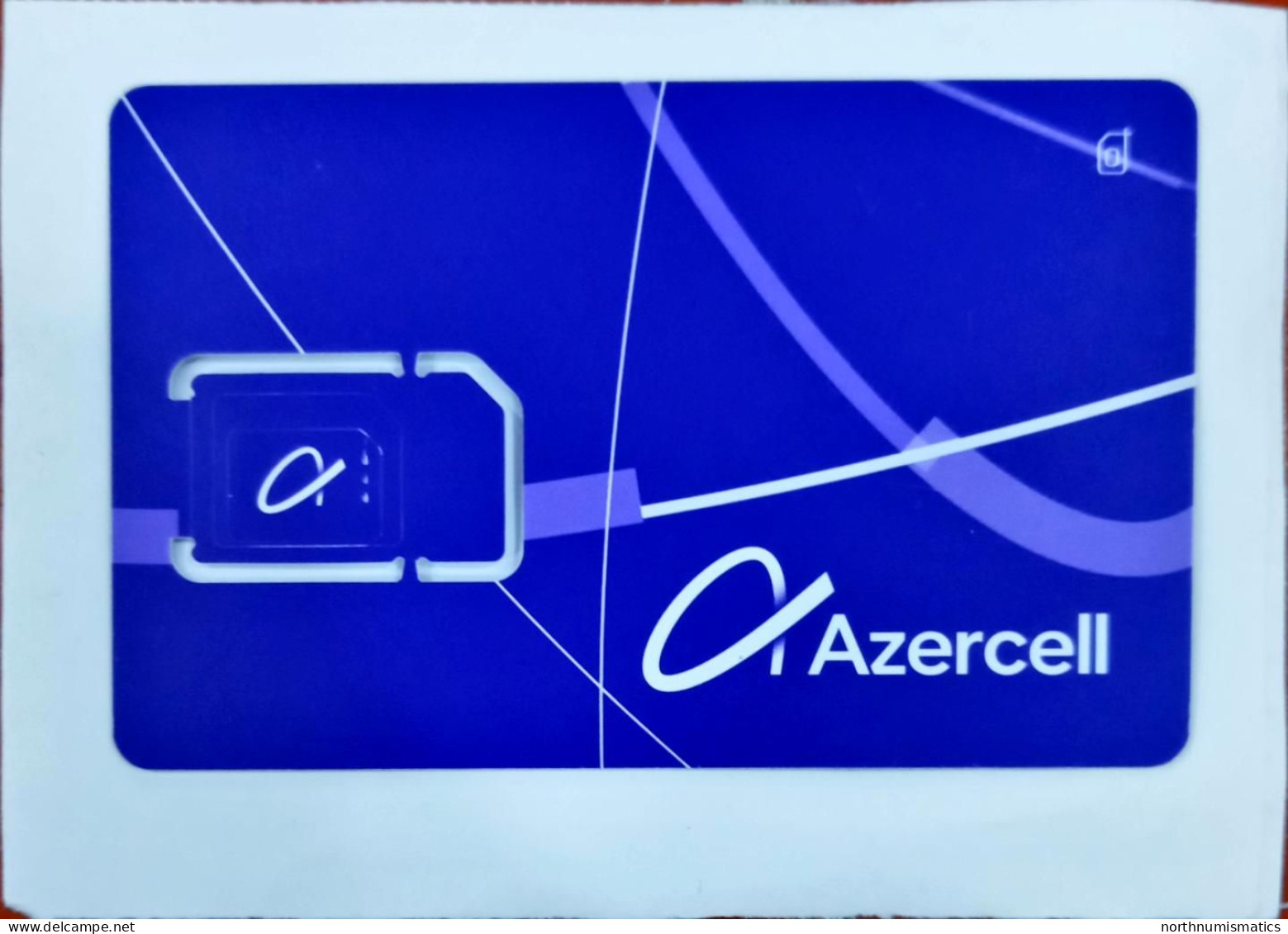 Azercell Gsm Original Chip Sim Card Unused - Collections