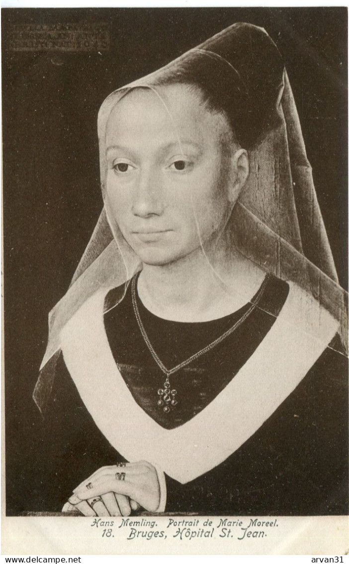 HOPITAL SAINT JEAN  De BRUGES - Hans MEMLING - PORTRAIT De Marie MOREEL  - - Skulpturen