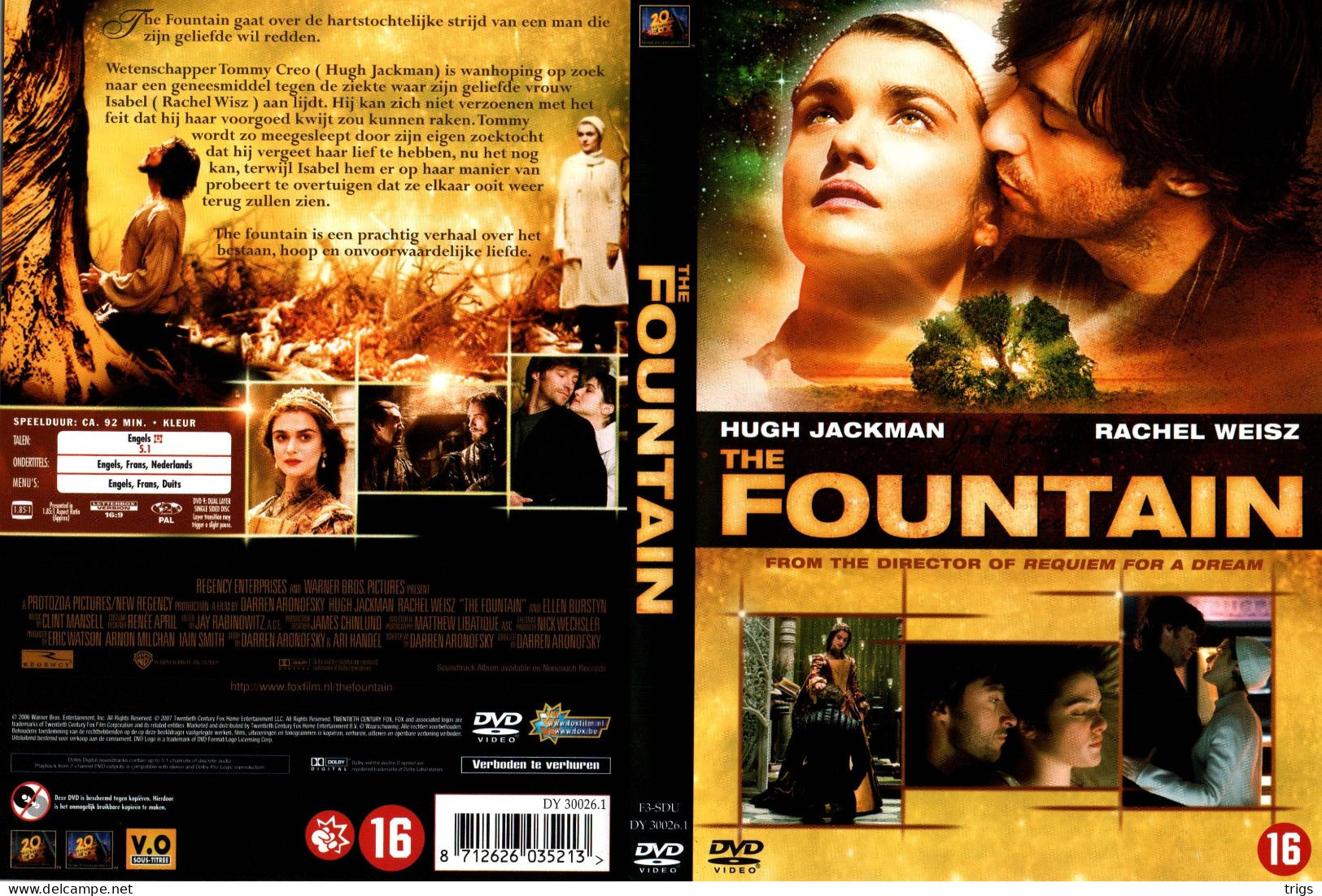 DVD - The Fountain - Dramma