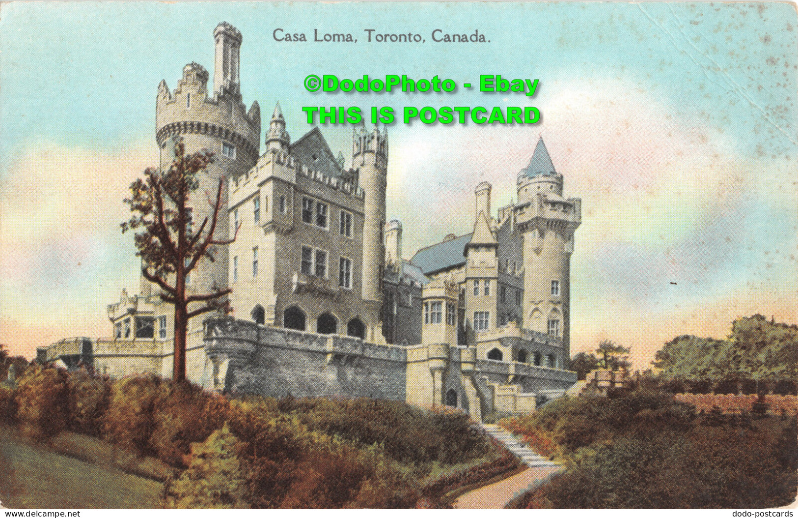 R428921 Canada. Casa Loma. Toronto. The Post Card And Greeting Card. Canada Seri - Mondo