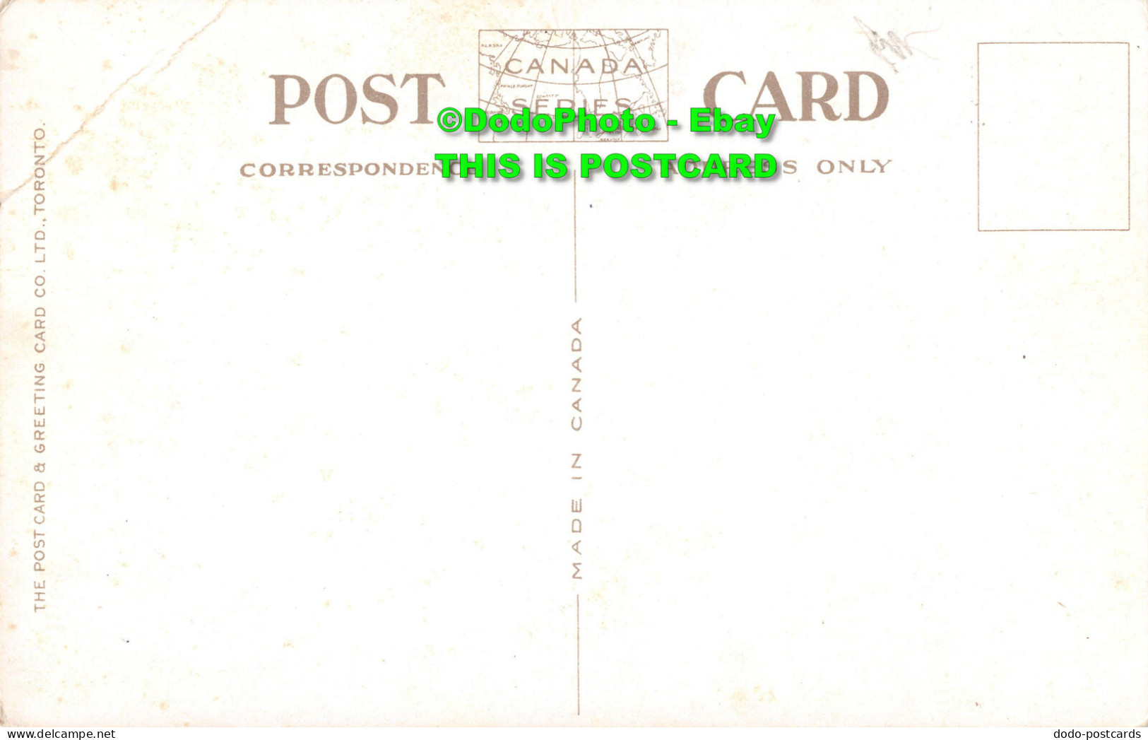 R428921 Canada. Casa Loma. Toronto. The Post Card And Greeting Card. Canada Seri - Mondo