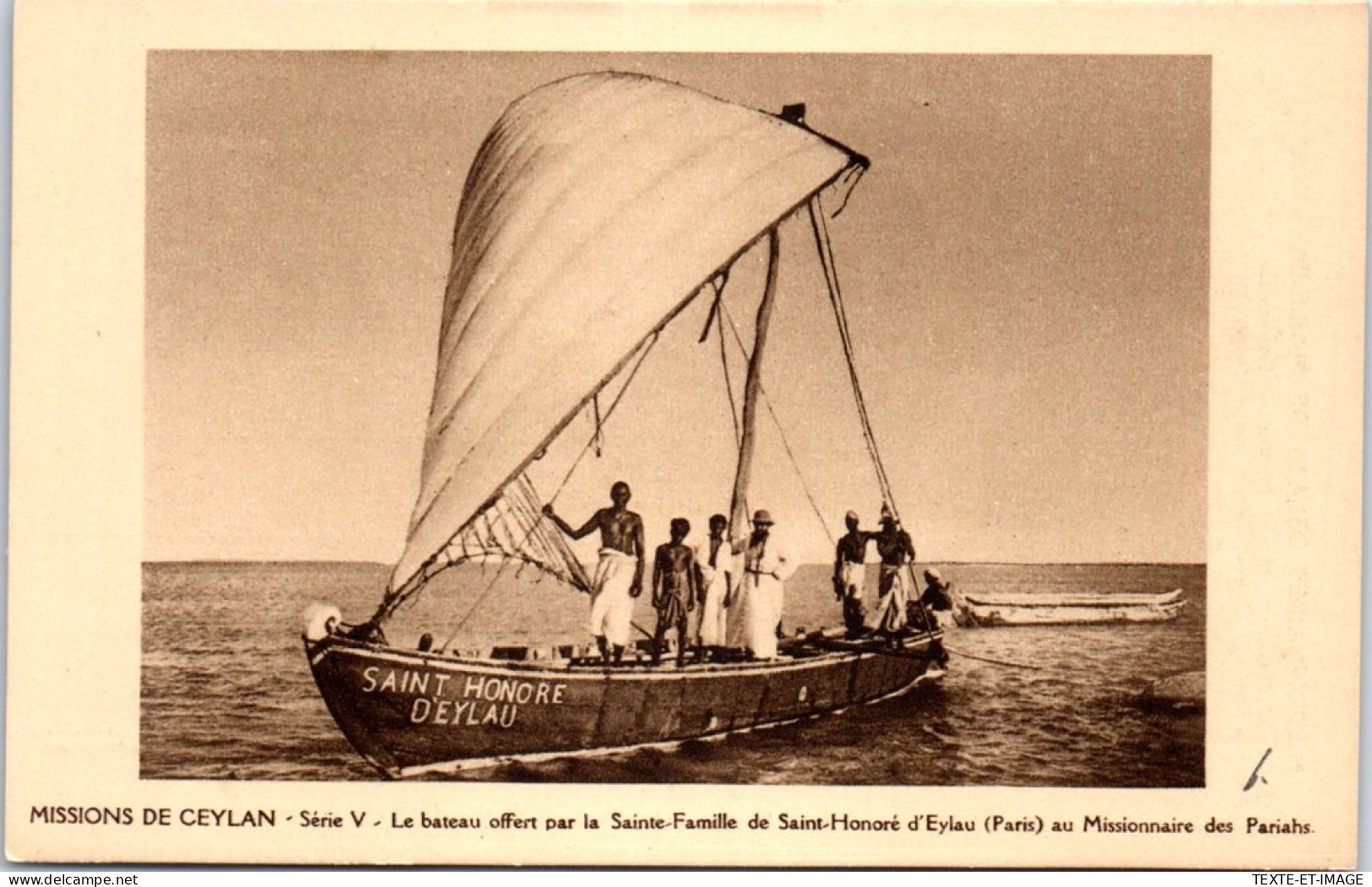 SRI LANKA - Un Barque De Peche  - Sri Lanka (Ceylon)