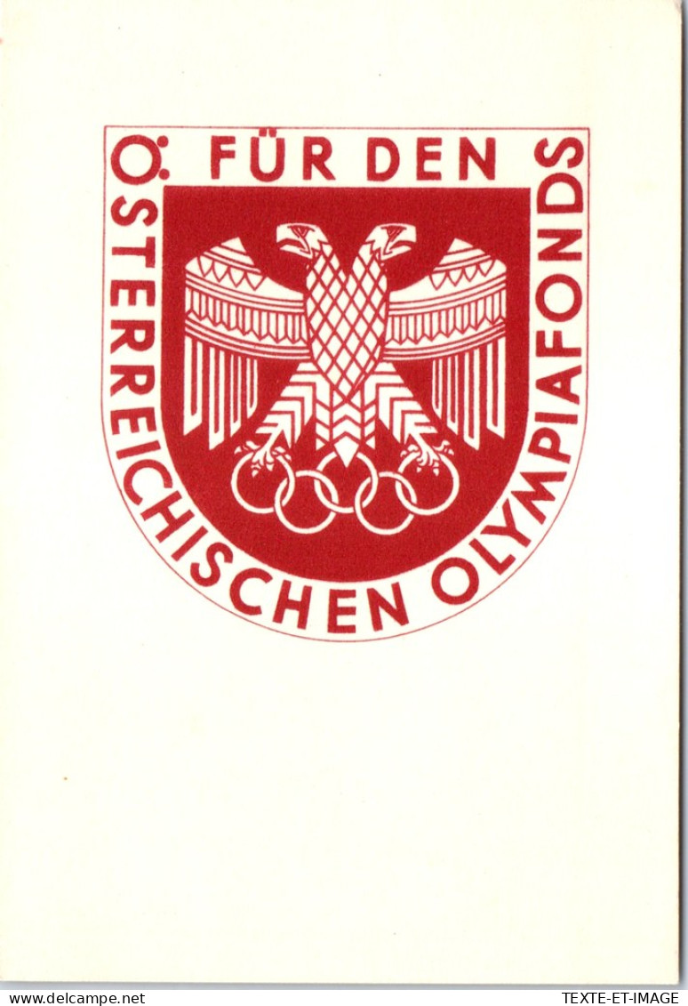 SPORT JEUX OLYMPIQUE - Olympia Fonds Innsbruck 1936 - Juegos Olímpicos