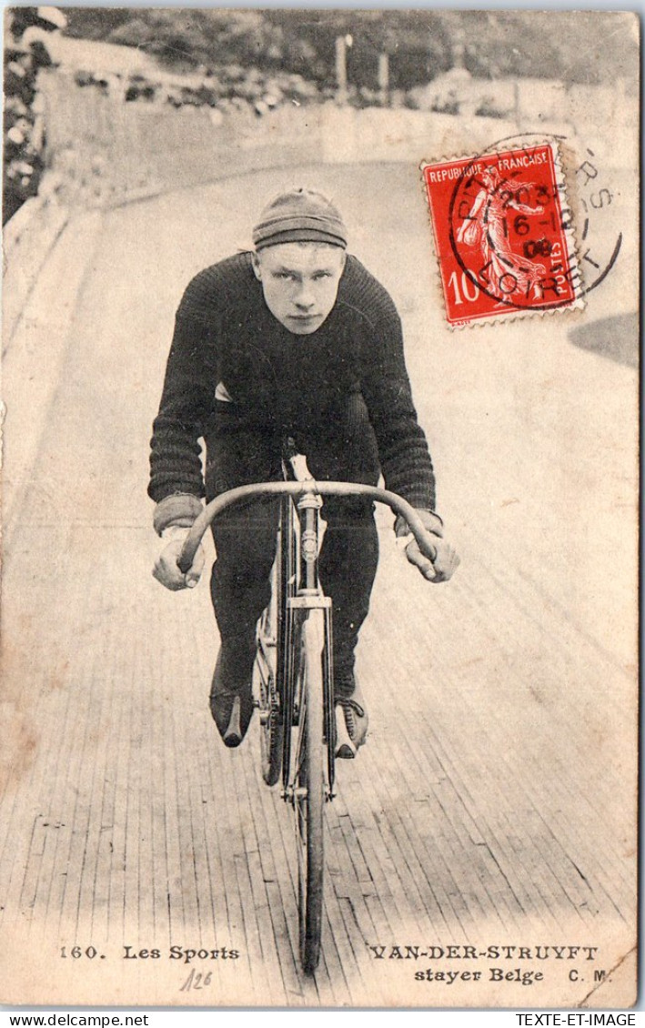 SPORT - CYCLISME - Van Der Struyft Stayer Belge  - Ciclismo