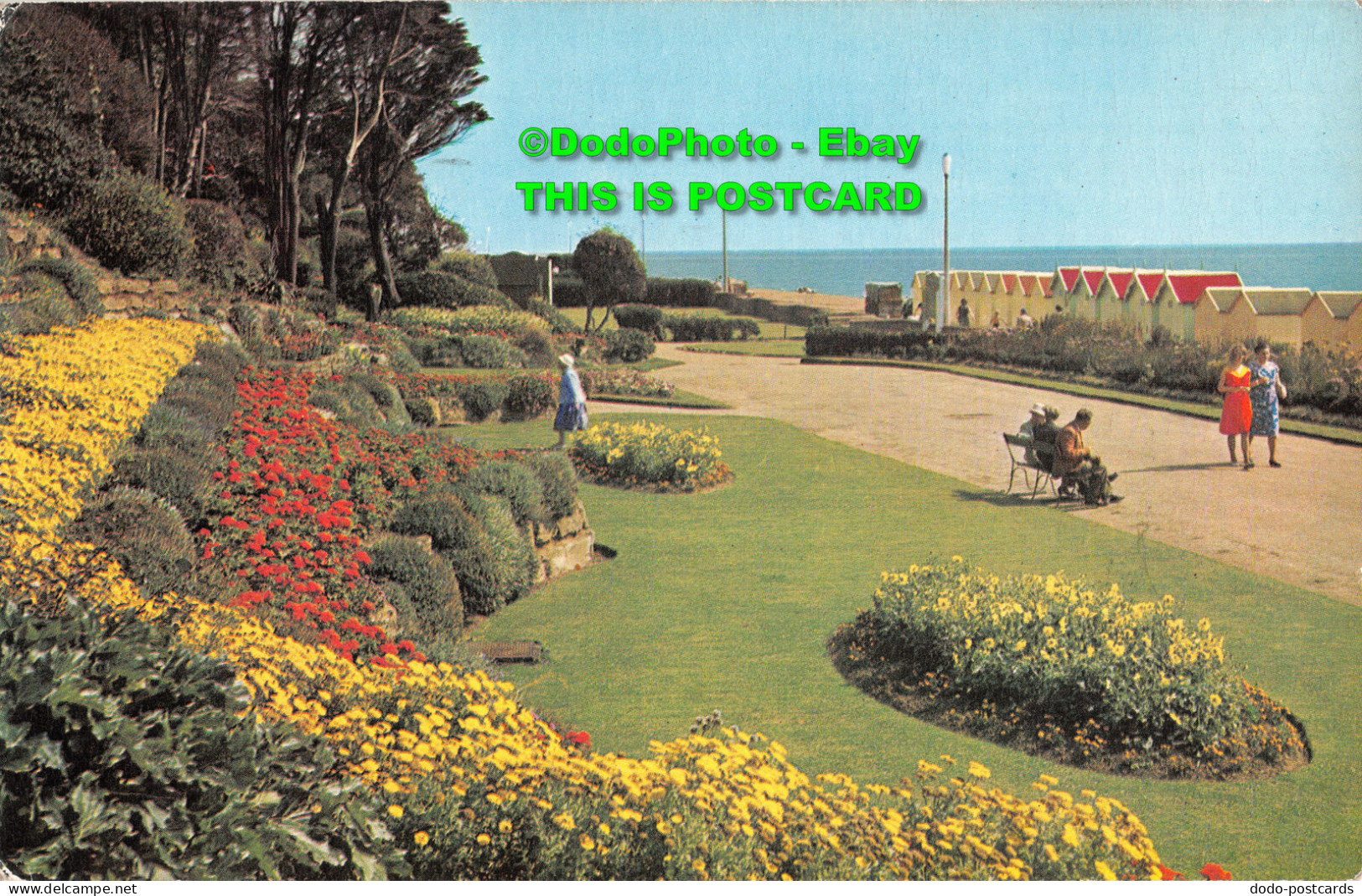 R429323 Felixstowe. The Spa Gardens. A Glachrome Production. Coastal Cards. 1965 - Welt