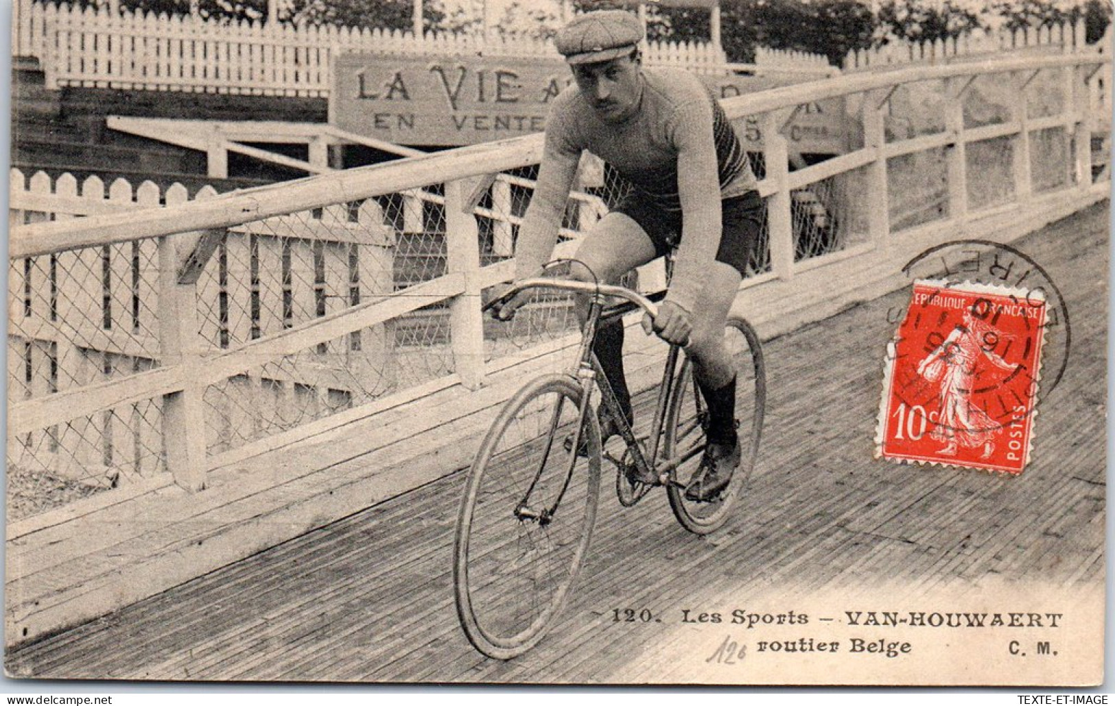 SPORT - CYCLISME - VAN HOUWAERT Routier Belge  - Cycling