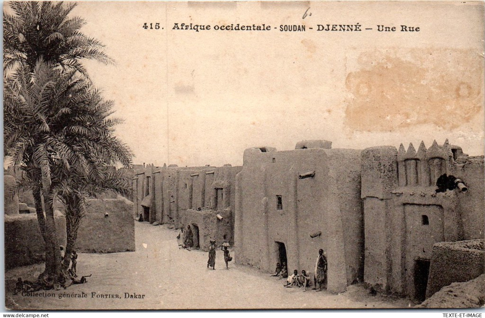 SOUDAN - DJENNE - Une Rue  - Sudan