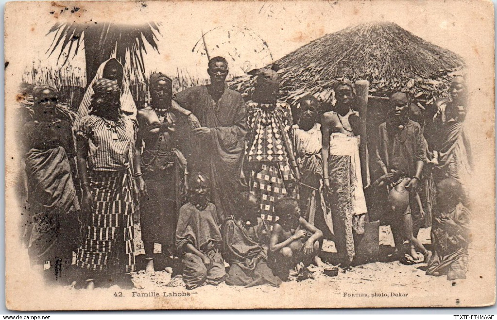 SENEGAL - Une Famille LAHOBE  - Sénégal