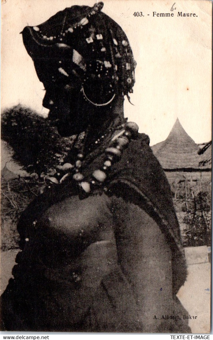 SENEGAL - Type De Femme Maure. - Sénégal