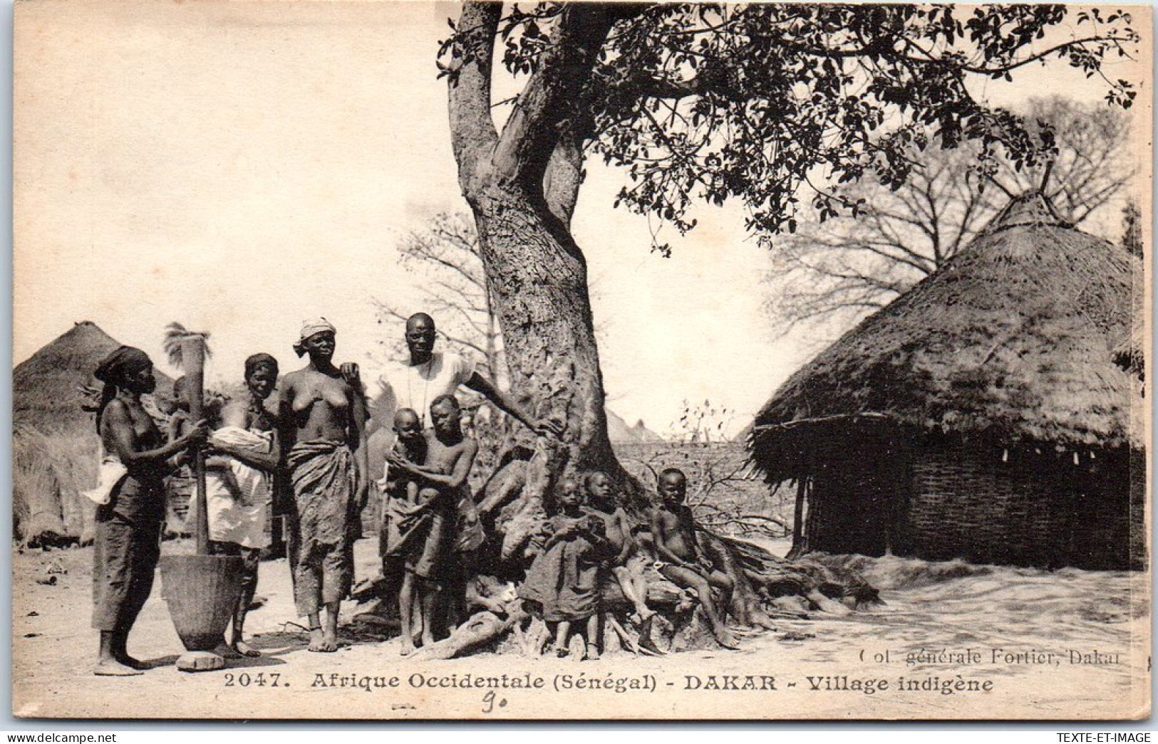 SENEGAL - DAKAR - Vue Du Village Indigene. - Senegal
