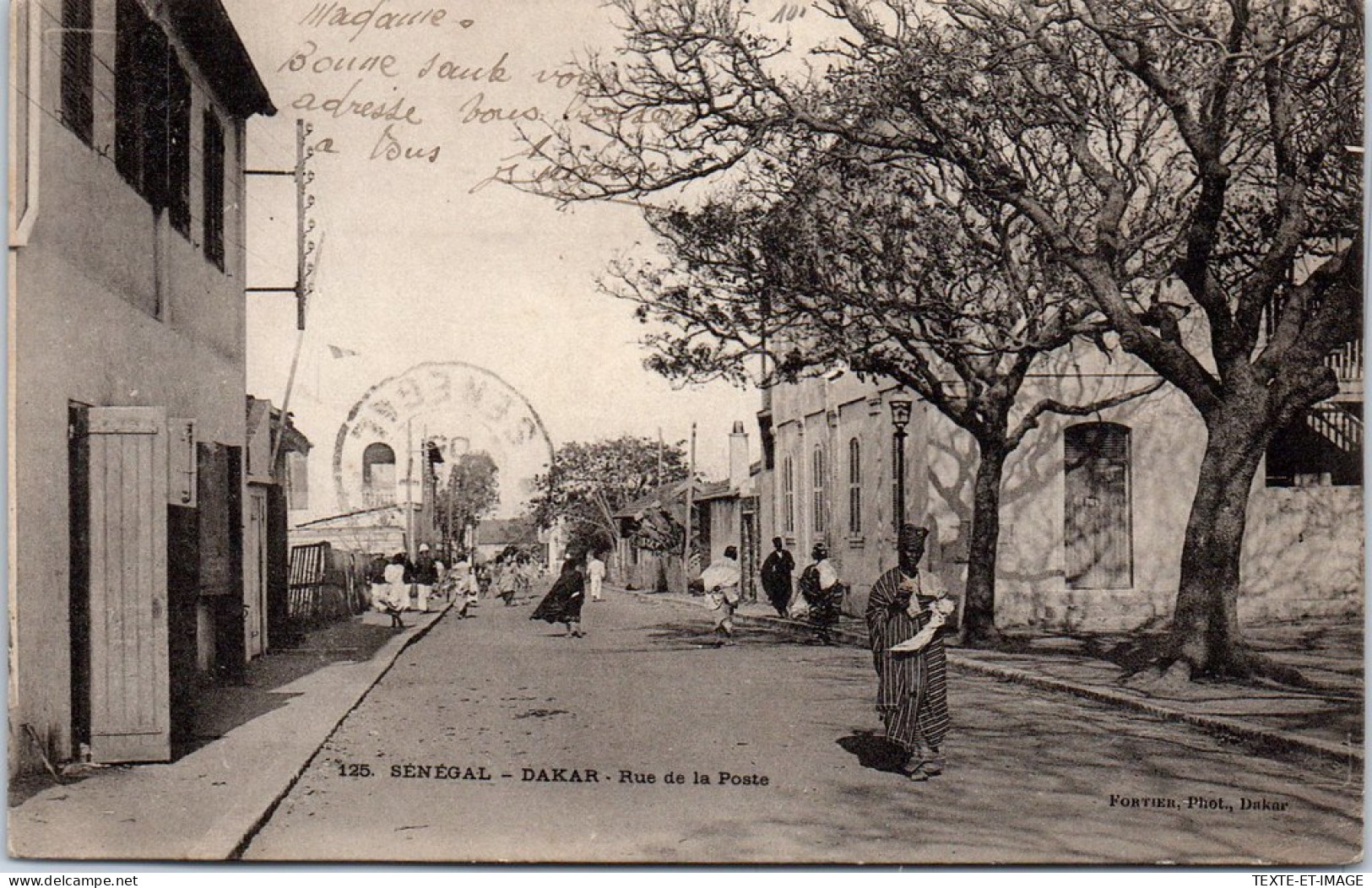 SENEGAL - DAKAR - Vue De La Rue De La Poste  - Senegal