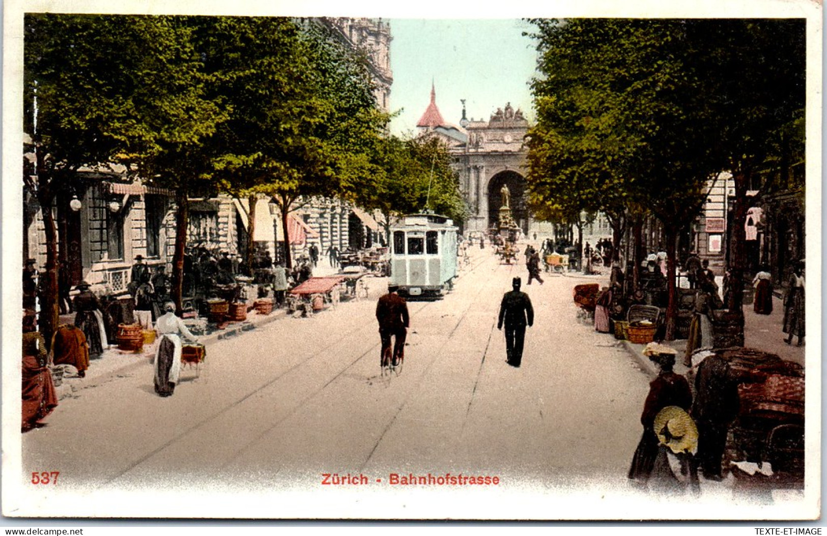 SUISSE - ZURICH - Bahnofstrasse - Autres & Non Classés