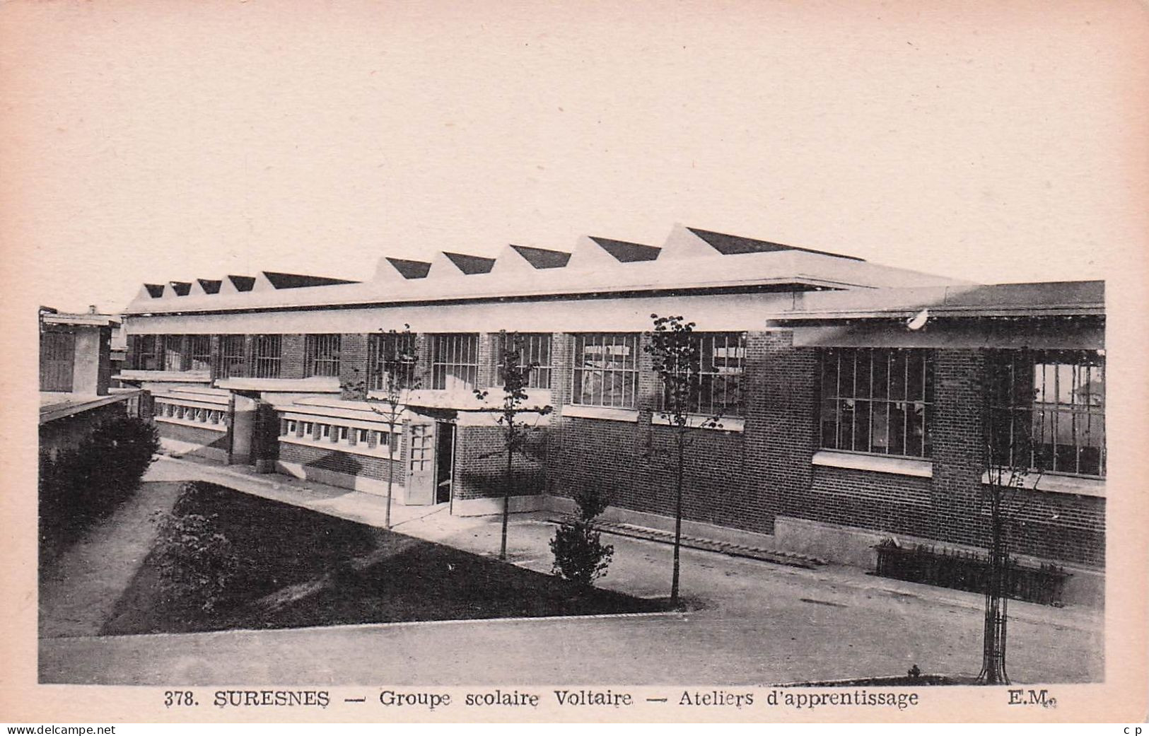 Suresnes - Groupe Scolaire Voltaire -  Ateliers D'Apprentissage -  CPA °J - Suresnes