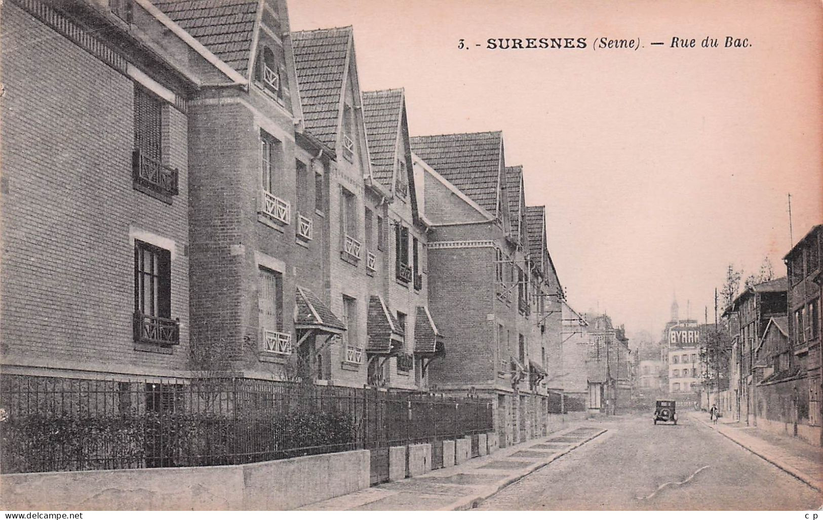 Suresnes - Rue Du Bac -  CPA °J - Suresnes