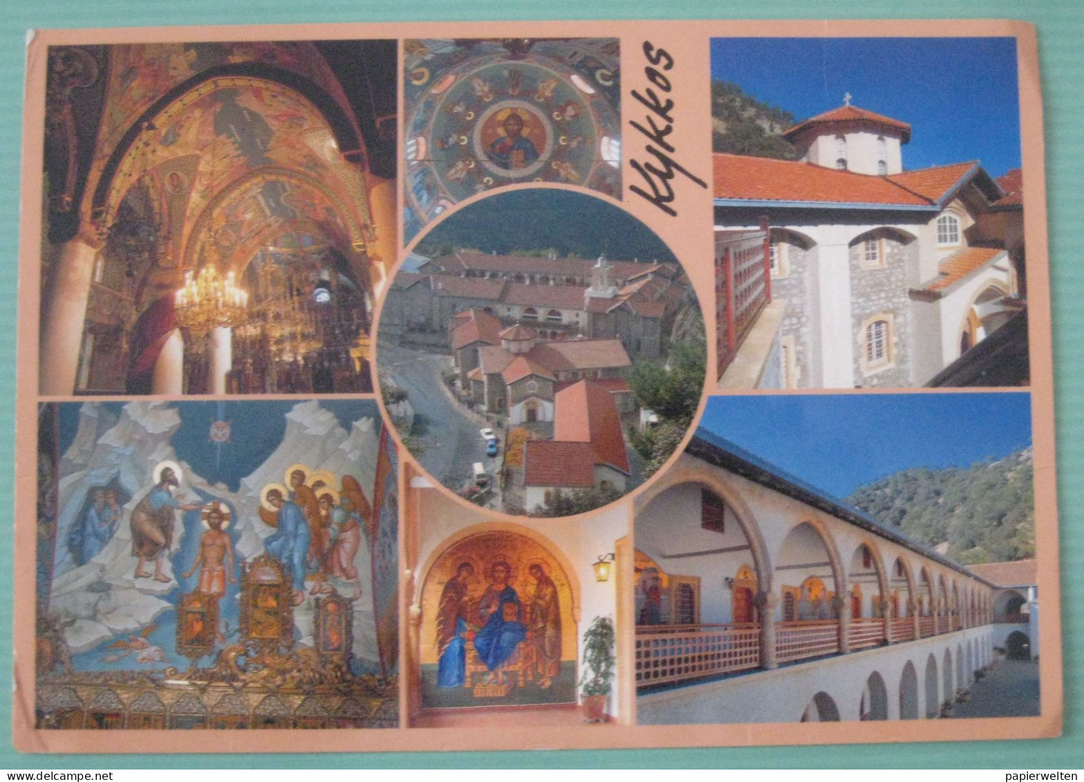 Kykkos / Κύκκος - Mehrbildkarte "The Royal Kukkos Monastery" - Zypern