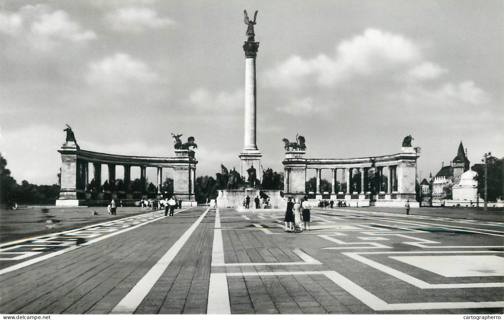 Hungary Budapest Millennium Monument - Hongarije