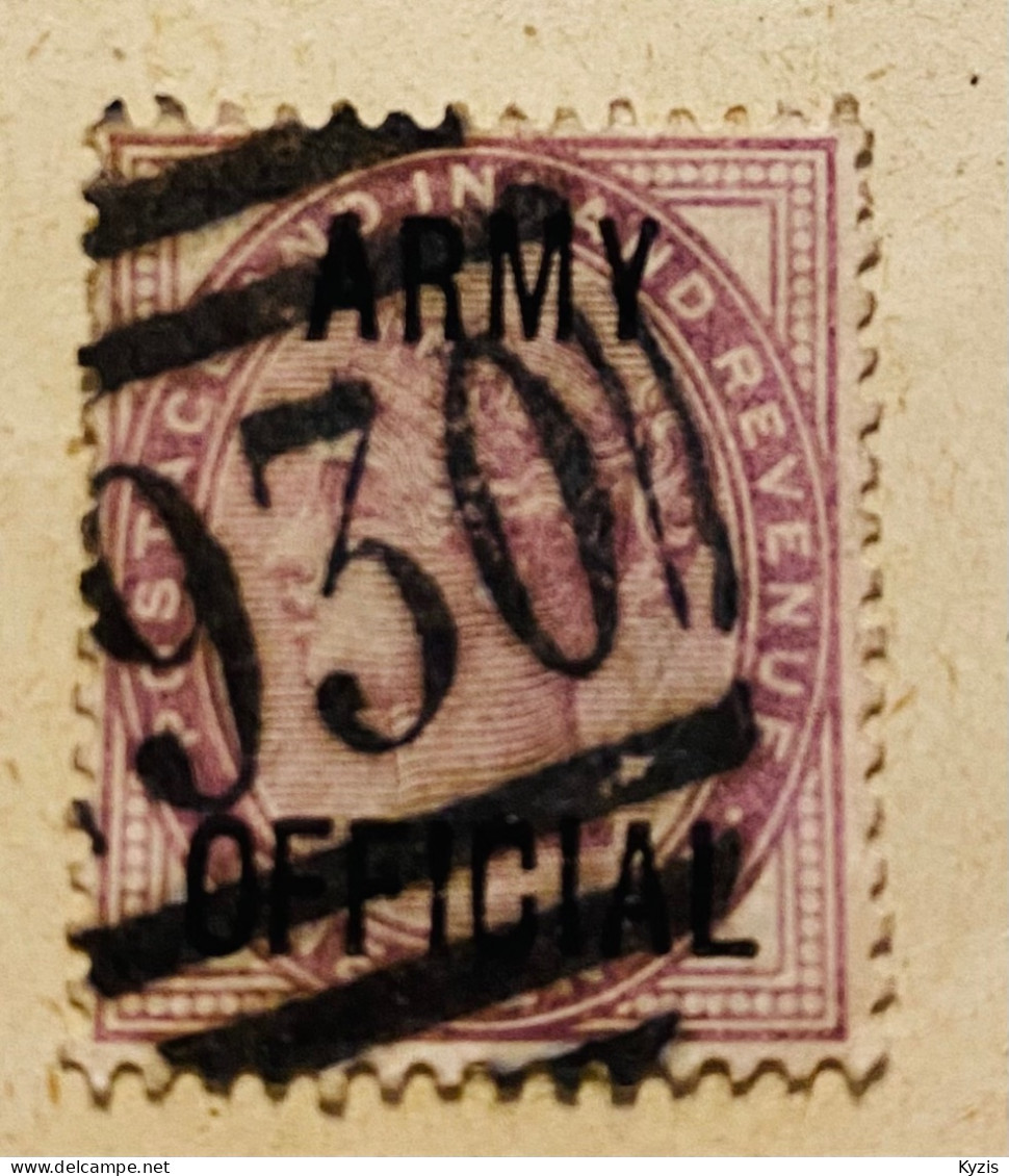 GRANDE-BRETAGNE : Armée 1d SG 043a - Used Stamps