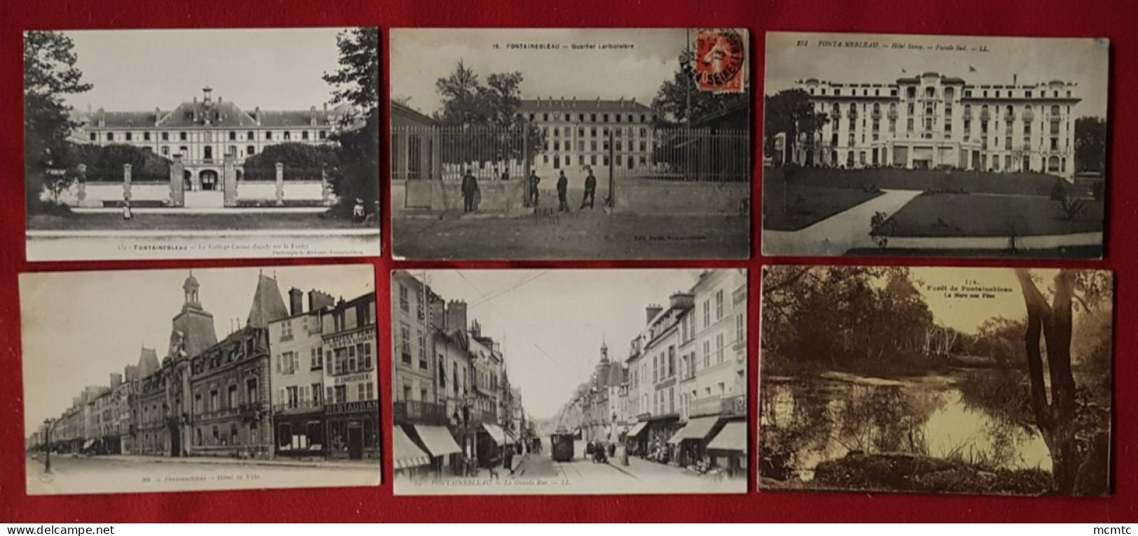 22 Cartes -  Fontainebleau  -( 77 - Seine Et Marne ) - Fontainebleau