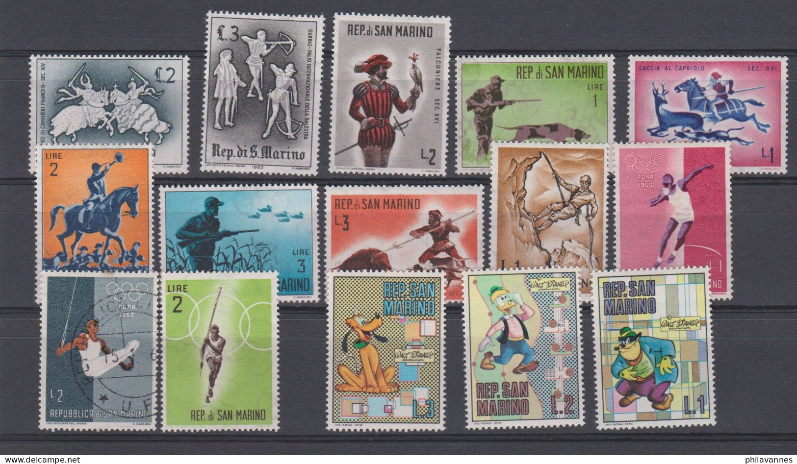 SAINT MARIN , Petite Collection De 40 Timbres Majorité Neuf( SN24/79/2.2) - Collezioni (senza Album)