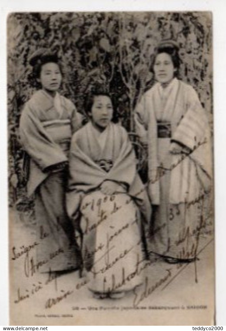 SAIGON Une Famille Japonaise 1906 - Viêt-Nam