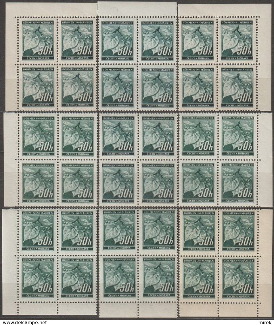 085/ Pof. 27, Complete Big Miniature - Unused Stamps