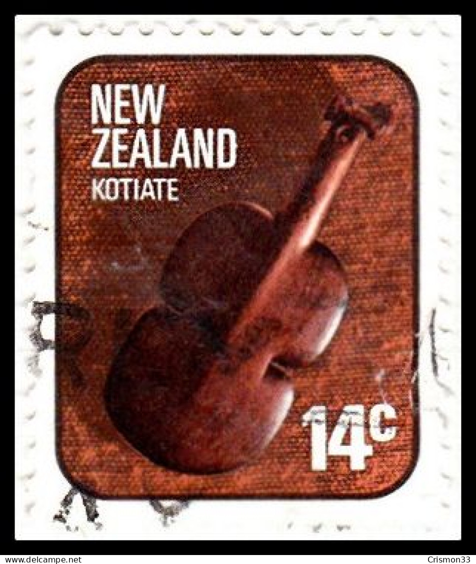 1976 - NUEVA ZELANDA - KOTIATE - ARMA MAORI - YVERT 678 - Otros & Sin Clasificación