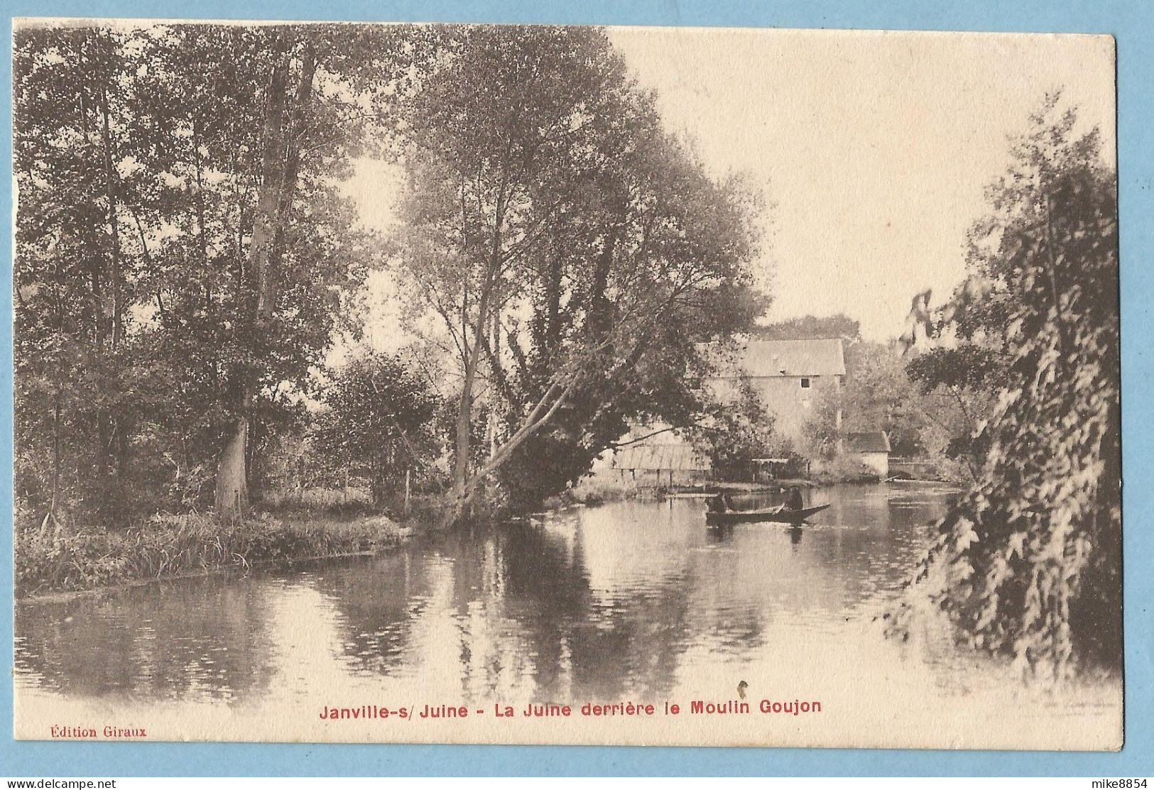 0940  CPA   JANVILLE-s-JUINE  (Seine Et Oise)  La Juine Derrière Le Moulin Goujon  +++++++++++++++++ - Autres & Non Classés