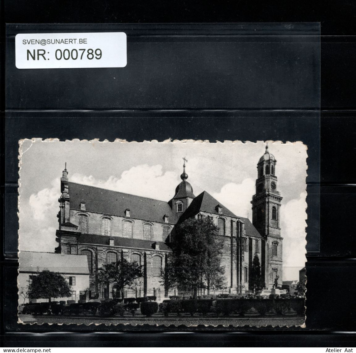 Postkaart: Ninove. O.L.V. Kerk. - Ninove