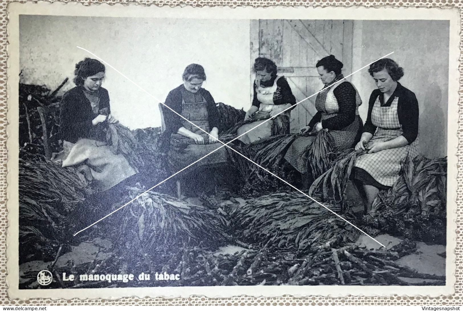 FRAHAN-sur-SEMOIS Le Manoquage Du Tabac CPSM édit Avril Loiseau Le Grand Spécialiste Du Tabac De La Semois - Bouillon