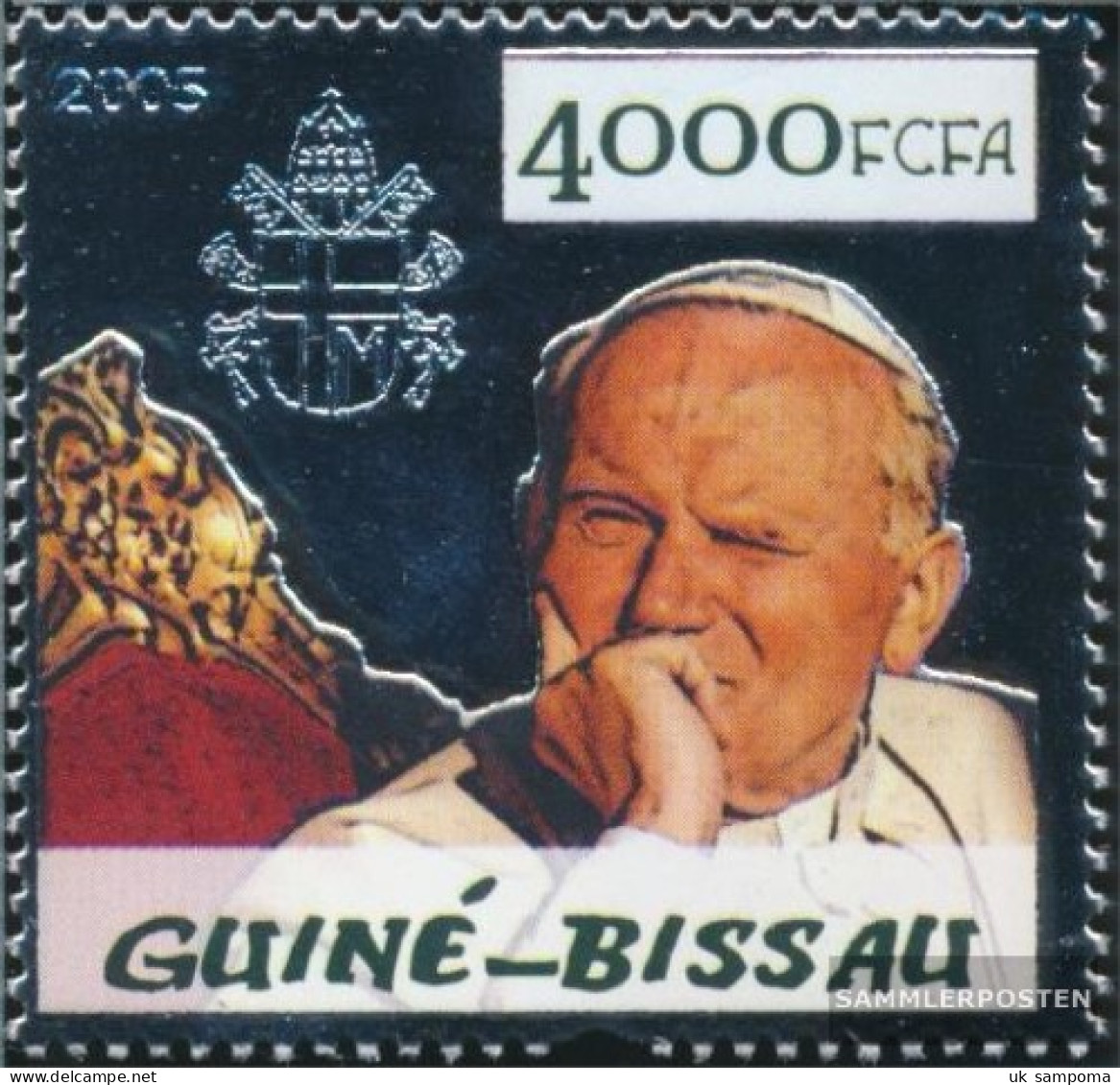 Guinea-Bissau 2992 (complete. Issue) Unmounted Mint / Never Hinged 2005 Pope Johannes Paul II. - Guinea-Bissau