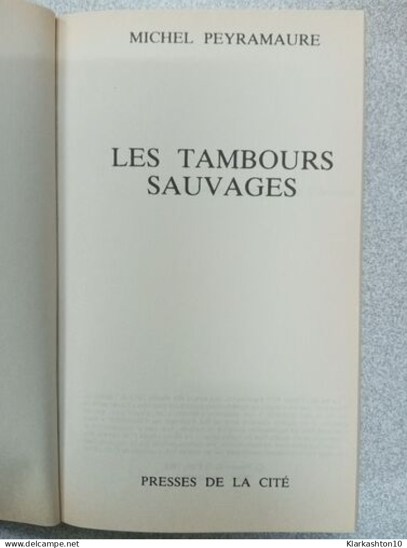 Les Tambours Sauvages - Otros & Sin Clasificación