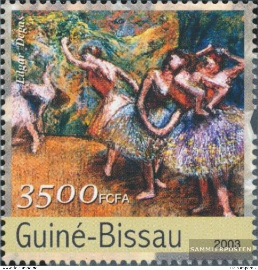 Guinea-Bissau 2329 (complete. Issue) Unmounted Mint / Never Hinged 2003 Impressionists (degas) - Guinea-Bissau