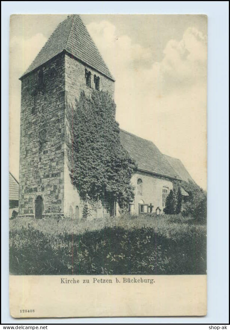 Y3448/ Petzen Bei Bückeburg Kirche AK - Autres & Non Classés