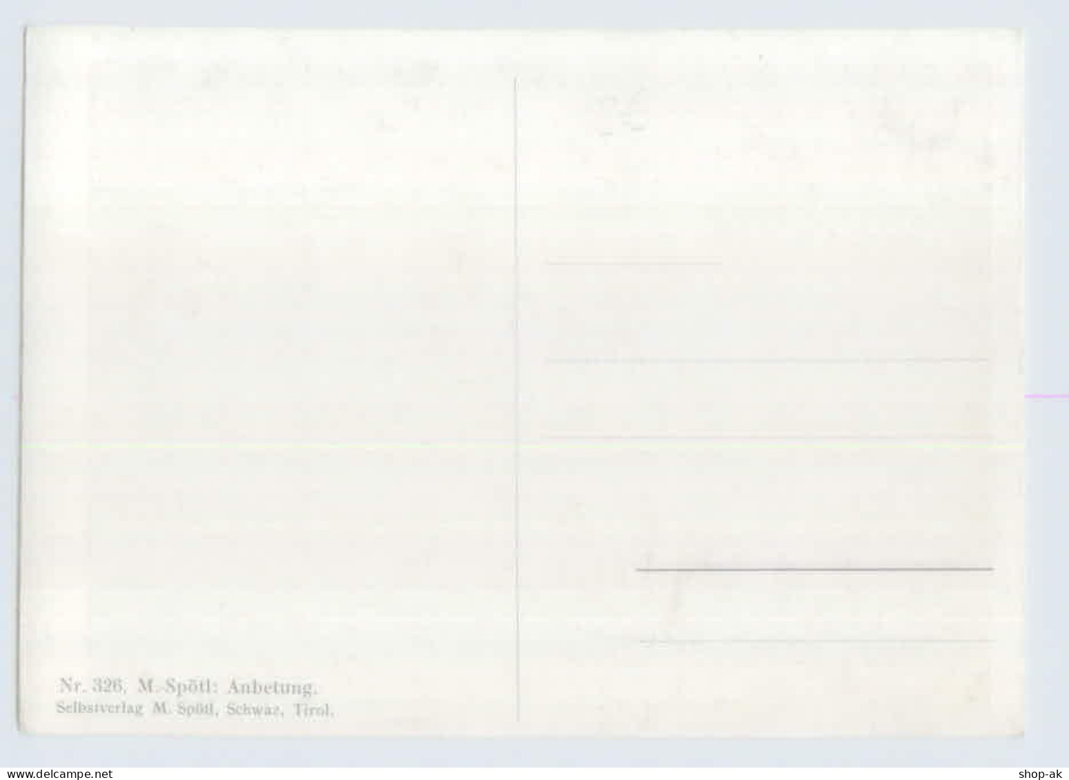 M505/ Weihnachten Anbetung, Christkind, Engel  M. Spötl AK Ca.1935 - Other & Unclassified