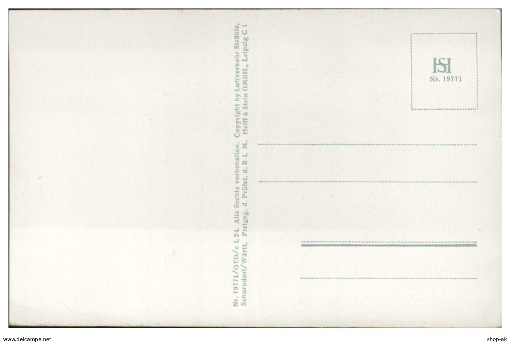 MW07818/ Peiss B. München  AK Seltenes Strähle Luftbild 30er Jahre - Altri & Non Classificati