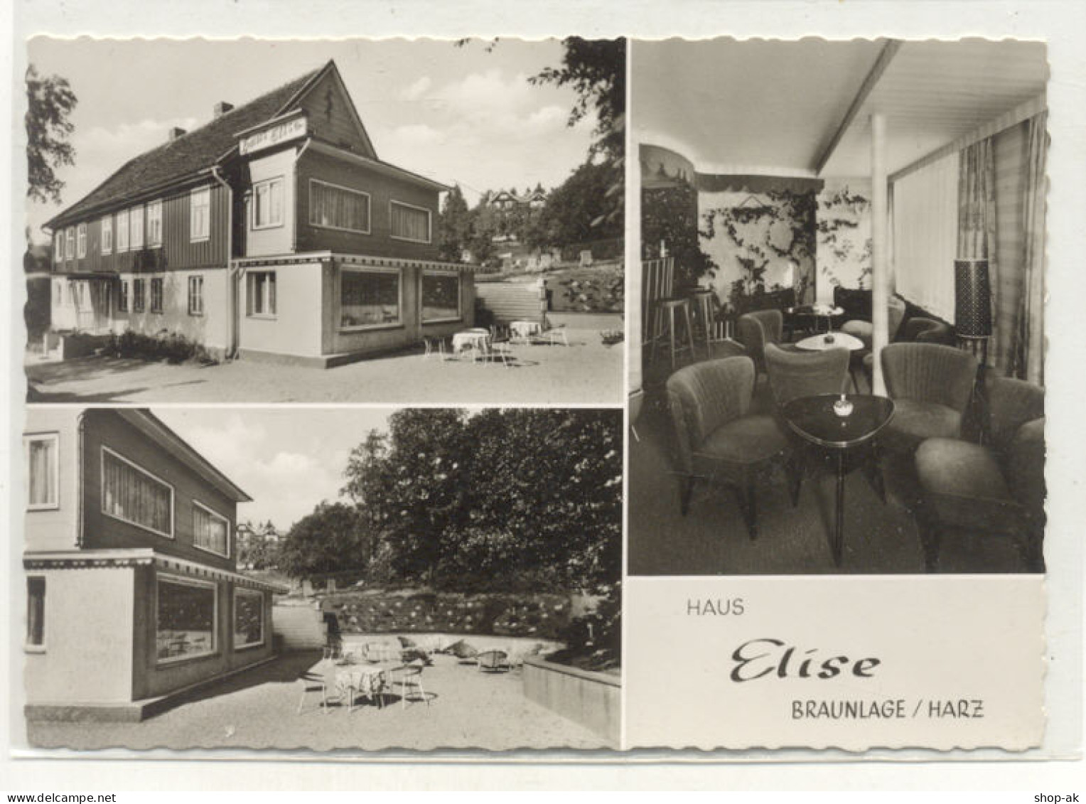 W1G69/ Braunlage Haus Elise AK - Autres & Non Classés