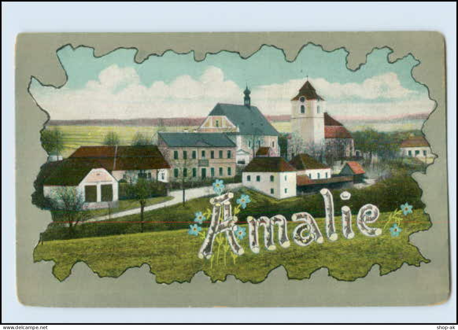 T744/ Namen AK Amalie Ca.1905 - Vornamen