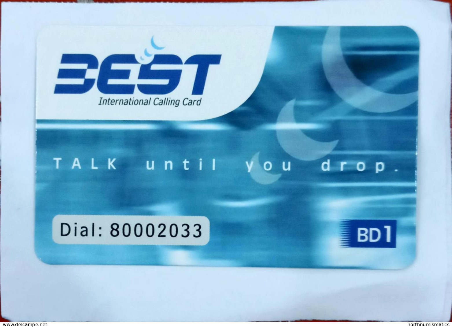 Best  Prepaid  Intrnational Calling Sample Card - Sammlungen