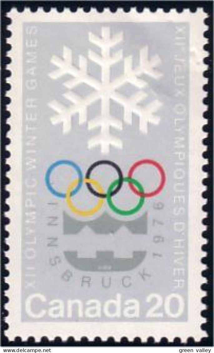 (C06-89b) Canada Innsbruck Olympics MNH ** Neuf SC - Invierno 1976: Innsbruck