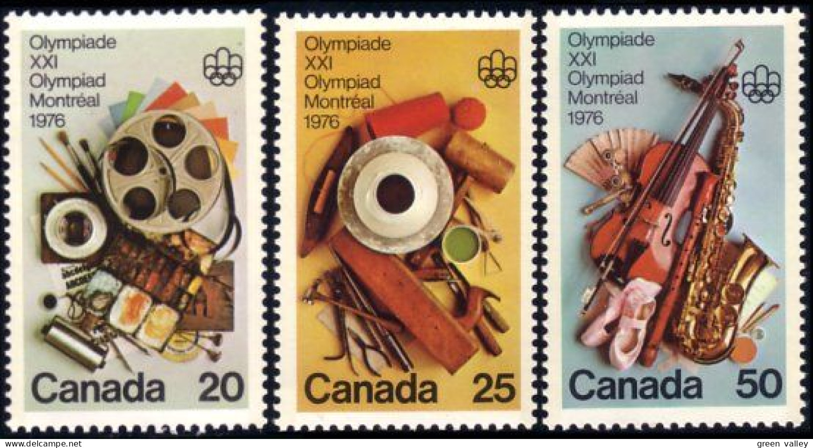 (C06-84-86a) Canada Olympic Arts Culture MNH ** Neuf SC - Ungebraucht