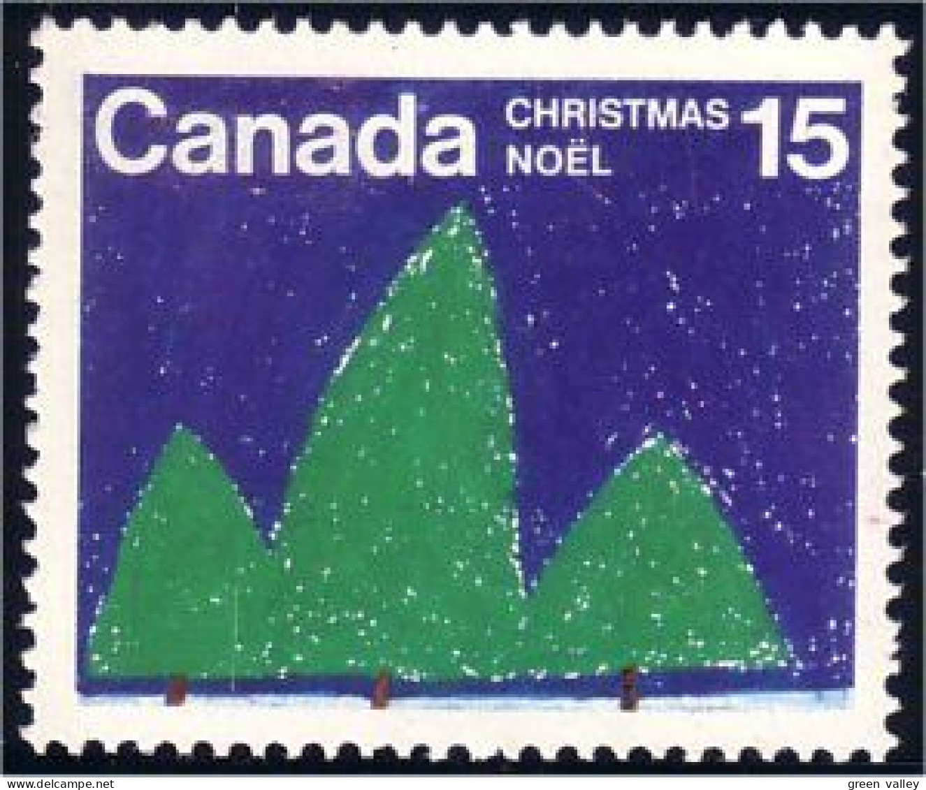 (C06-79c) Canada Christmas Trees Sapins Arbres Noel MNH ** Neuf SC - Bomen