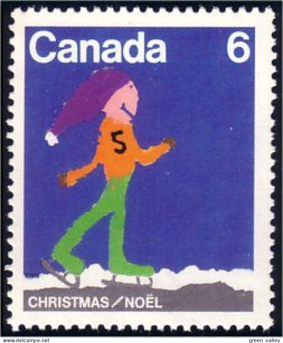 (C06-75b) Canada Patineur Skater MNH ** Neuf SC - Winter (Varia)