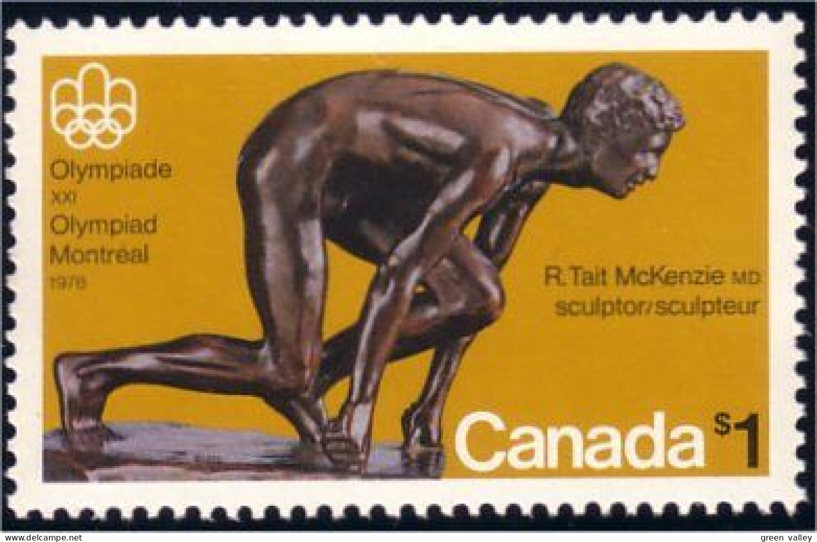 (C06-56c) Canada Sprinter MNH ** Neuf SC - Leichtathletik